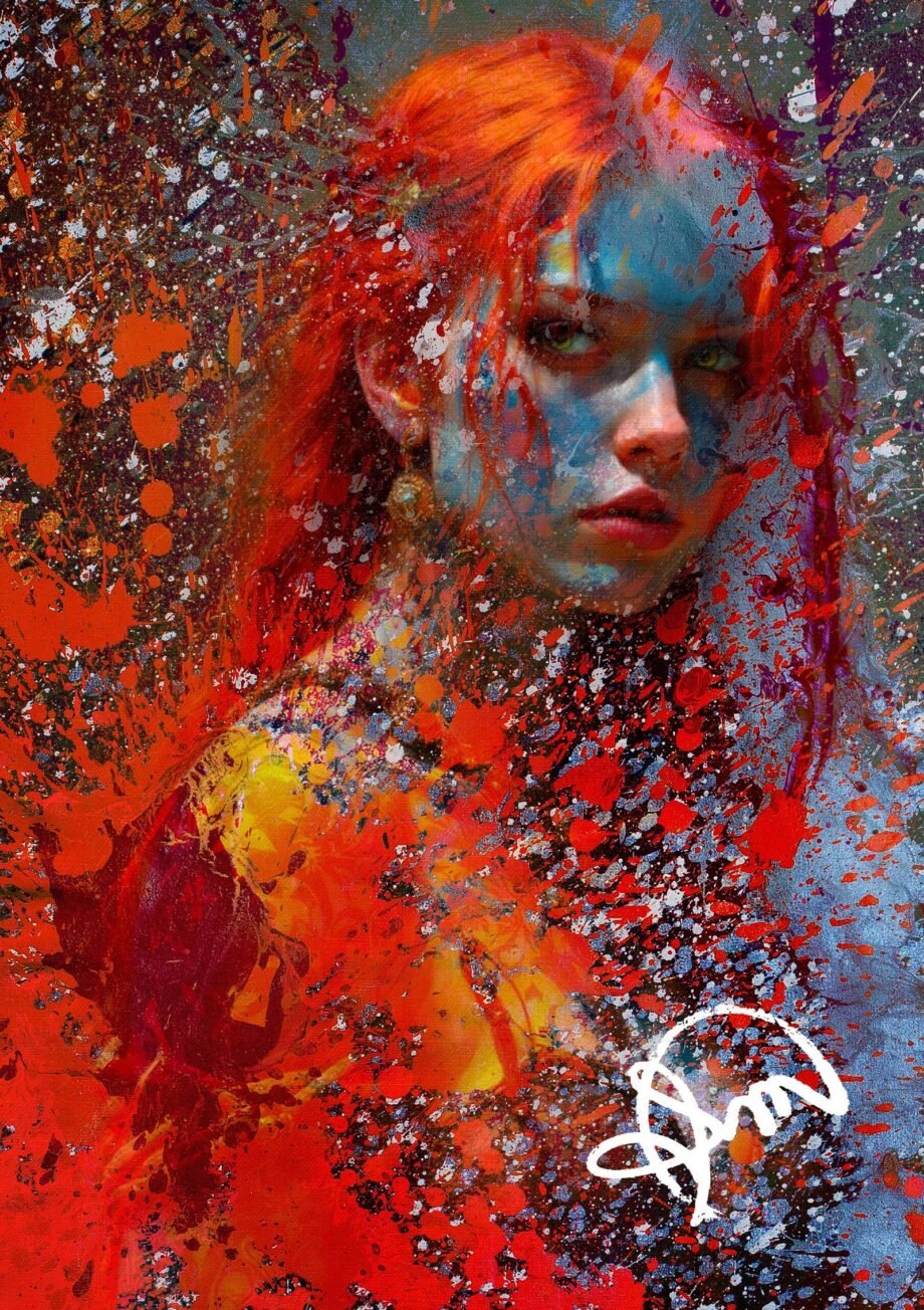 Burst of Courage: Portrait of Struggle