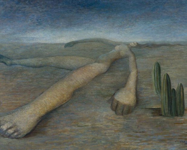 "Terra", quadro de 1943 de Tarsila do Amaral. (Reprodução: Musée du Luxembourg)
